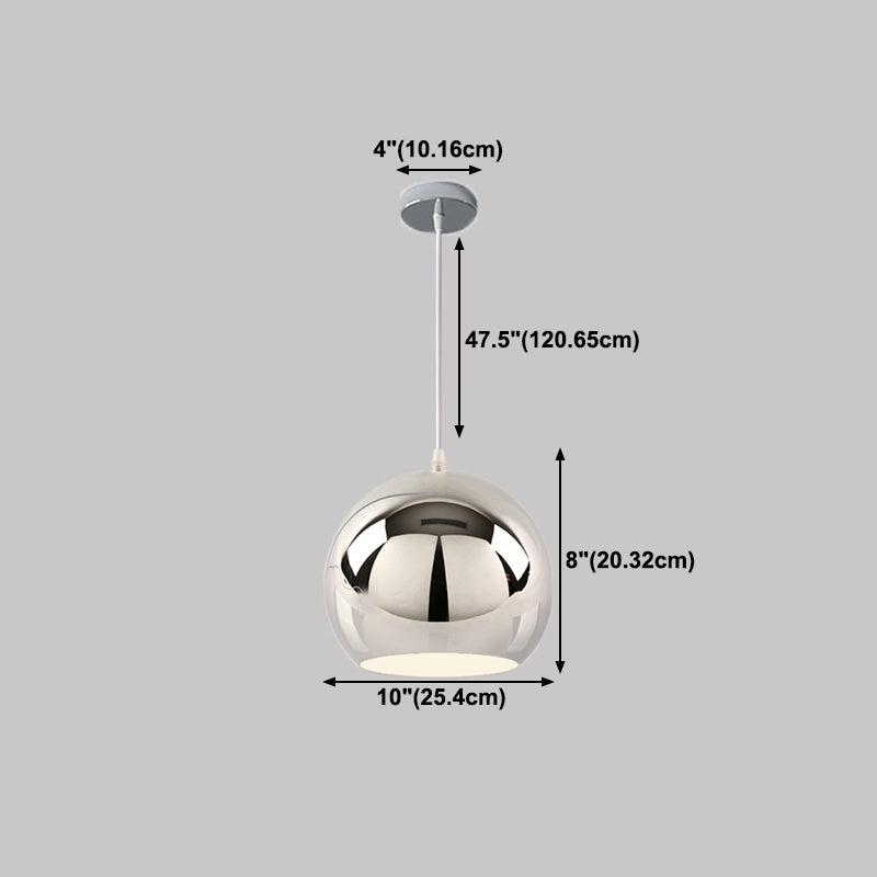 Hanging Light Fixture Simple Style Metal Hanging Ceiling Light