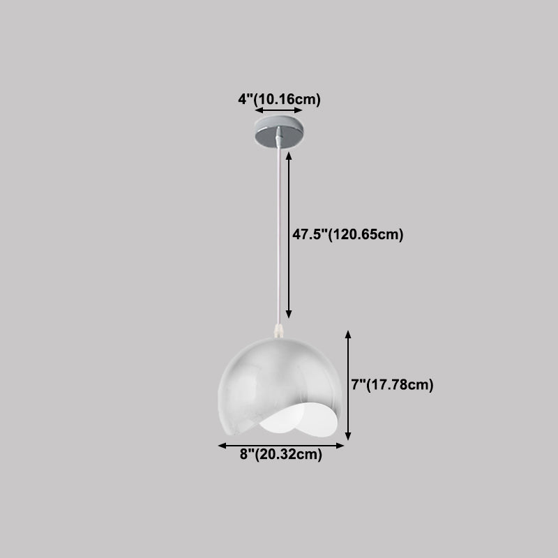 Hanging Light Fixture Simple Style Metal Hanging Ceiling Light