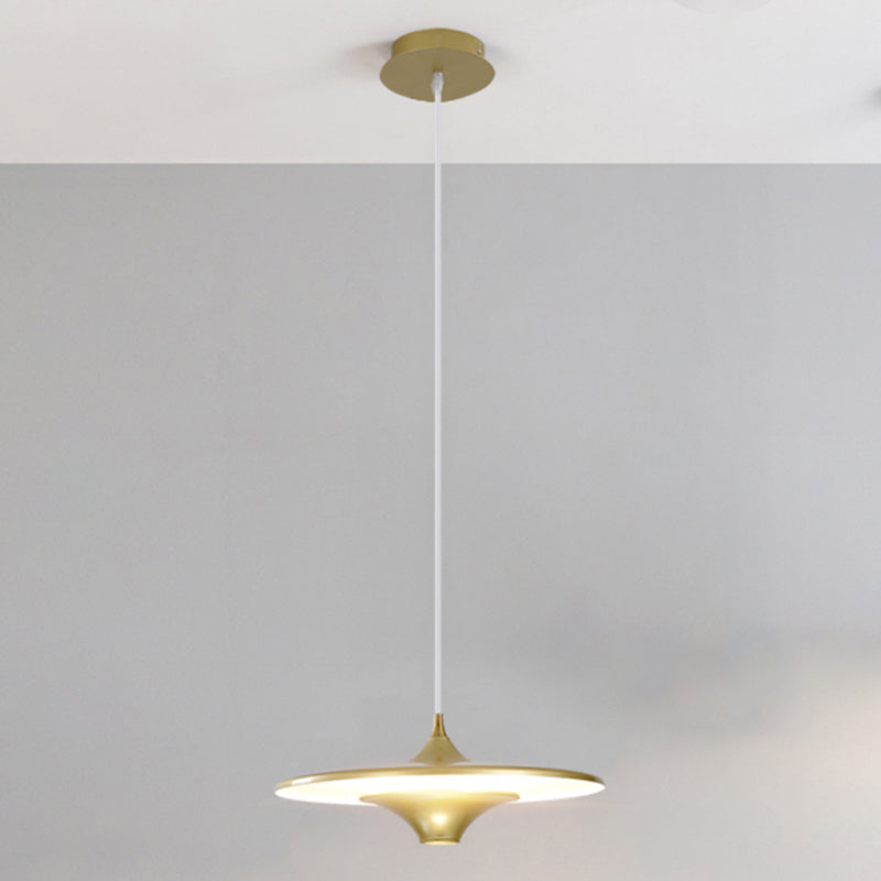 Modern Style Unique Shape Pendant Lighting Metal 2 Light Pendant Light for Bedroom