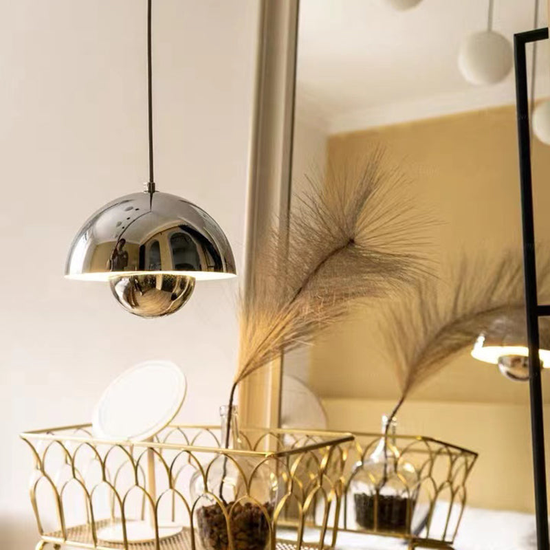 A forma di forma a forma di metallo a sospensione di macaroni nordici in stile 1 fluide appeso