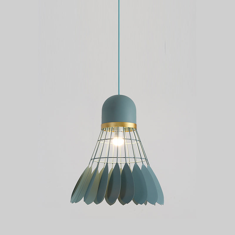 Badminton Form Metall Hanging Light Nordic Macarons 1 hängende Lichter montiert