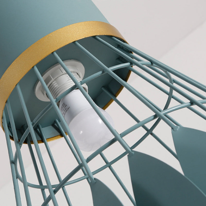 Badminton Form Metall Hanging Light Nordic Macarons 1 hängende Lichter montiert