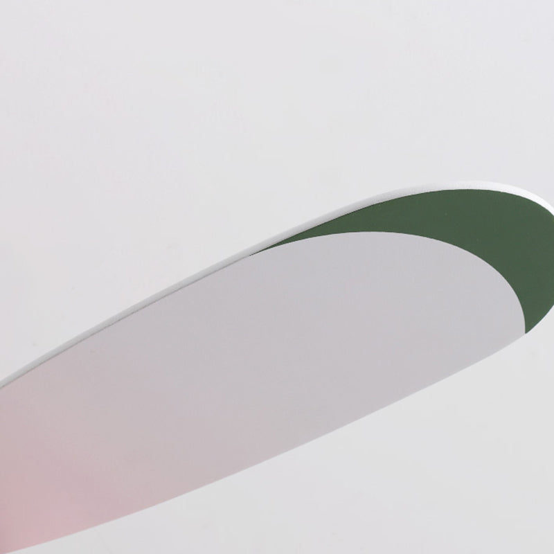 Metal Plane Shape Ceiling Fans Kid Style Multi-Lights Ceiling Fan Lamp Fixture