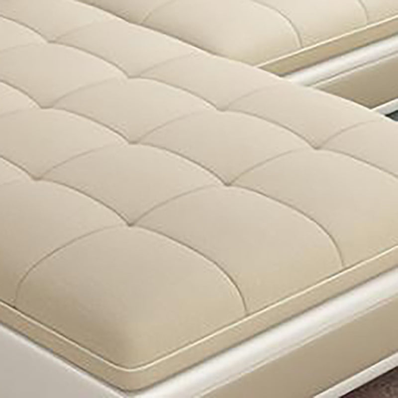 118.11"D x 66.93"W x 25.59"H Tufted Split-Back with Bostol Pillows Sectional Sofa