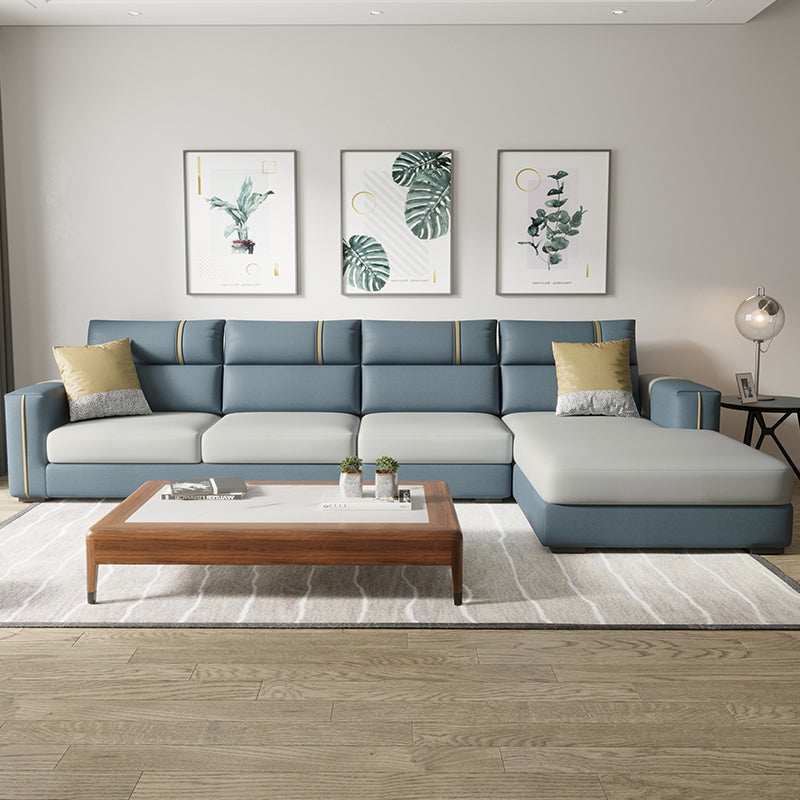 Modern Sofa&Chaise with 70.86" D x37" W x 33.46" H 1 Chaise on Right Facing