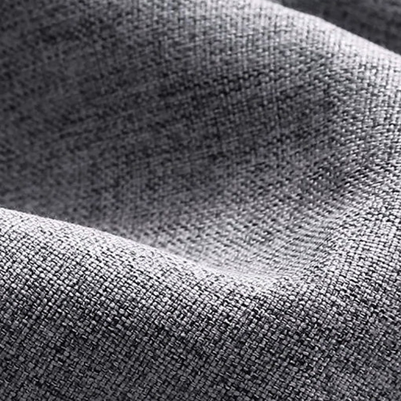 Contemporary Reversible Chaise Sofa with Removable Cushions Slipcovered Sofa