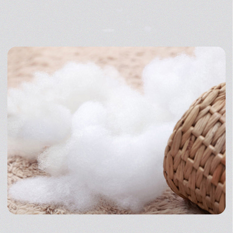 Modular Sewn Pillow Back Bench Seating Recessed Arm Assembled Settee Furniture