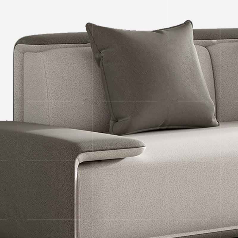 29.52"H Faux Leather Stain Resistant Pillow Top Arm Sofa for Living Room