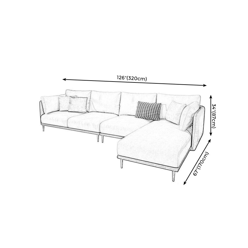 Cushion Back Slipcovered Furniture Sectionals Faux Leather Sofa