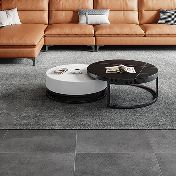 Sewn Pillow Back Faux Leather Pillow Top Arm Sofa with Waterproof and Stain Resistant