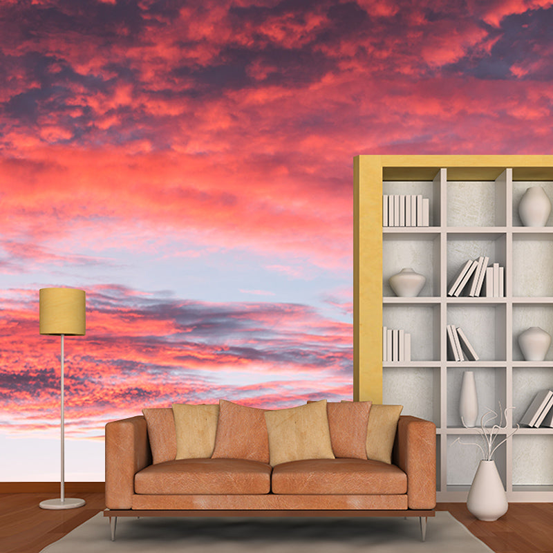 Environment Friendly Wall Mural Wallpaper Sky Sitting Room Wall Mural