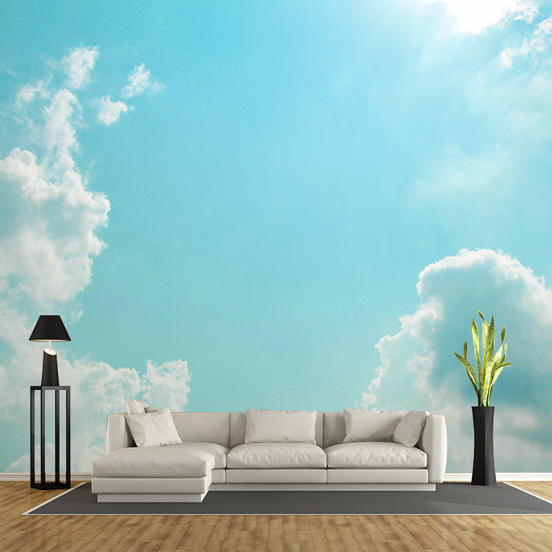 Decorative Wall Mural Wallpaper Sky Environmental Sitting Room Wall Mural