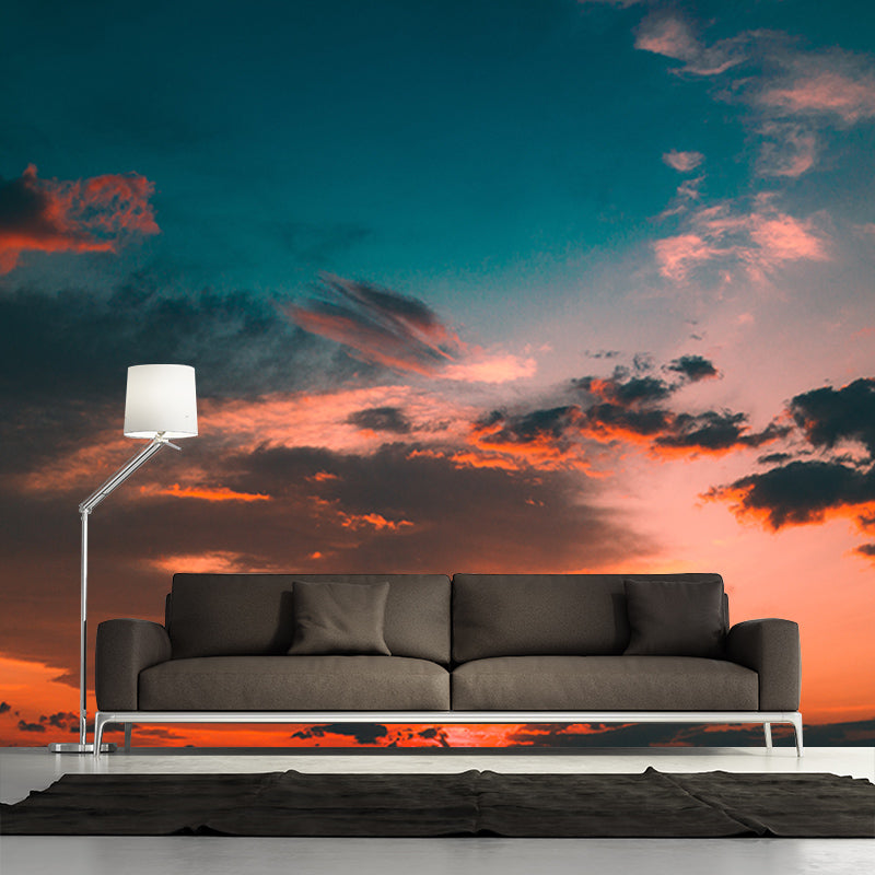 Decorative Wall Mural Wallpaper Sky Environmental Sitting Room Wall Mural