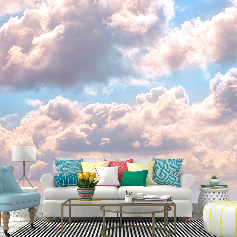 Decorative Wall Mural Wallpaper Sky Environmental Sitting Room Wall Mural