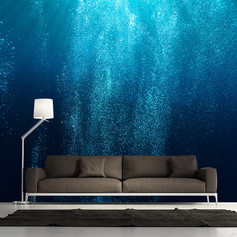 Modern Style Wall Mural Wallpaper Underwater World Bedroom Wall Mural