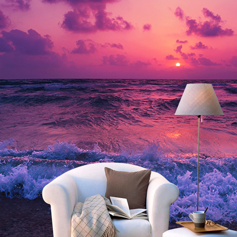 Washable Photography Mural Wallpaper Ocean Indoor Wall Mural