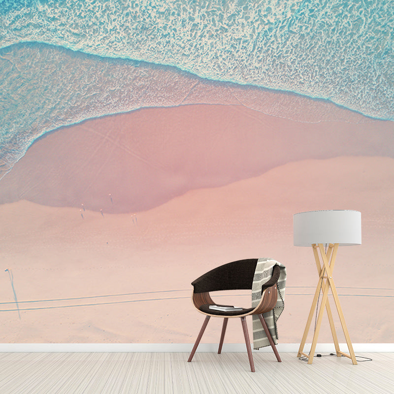 Environment Friendly Mural Wallpaper Ocean Photography Bedroom Wall Mural