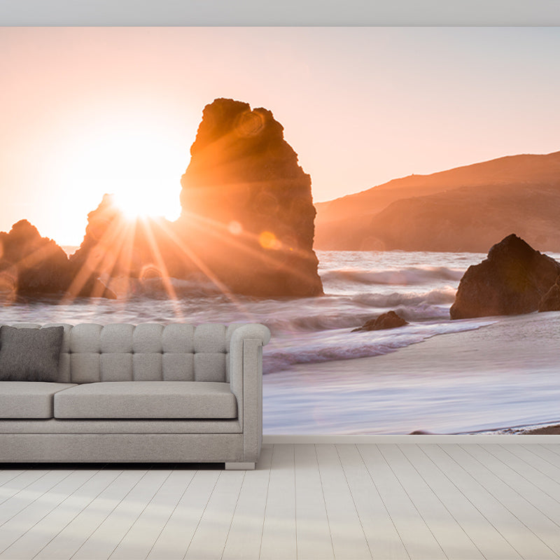 Beautiful Photography Mural Wallpaper Ocean Decorative Indoor Wall Mural