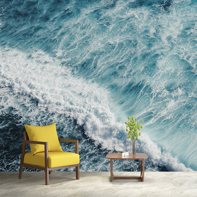 Photography Stain Resistant Mural Wallpaper Ocean Living Room Wall Mural