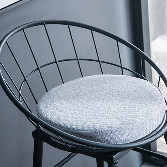 Nordic Style Bucket Counter Stools for Home Upholstered Bar Stools