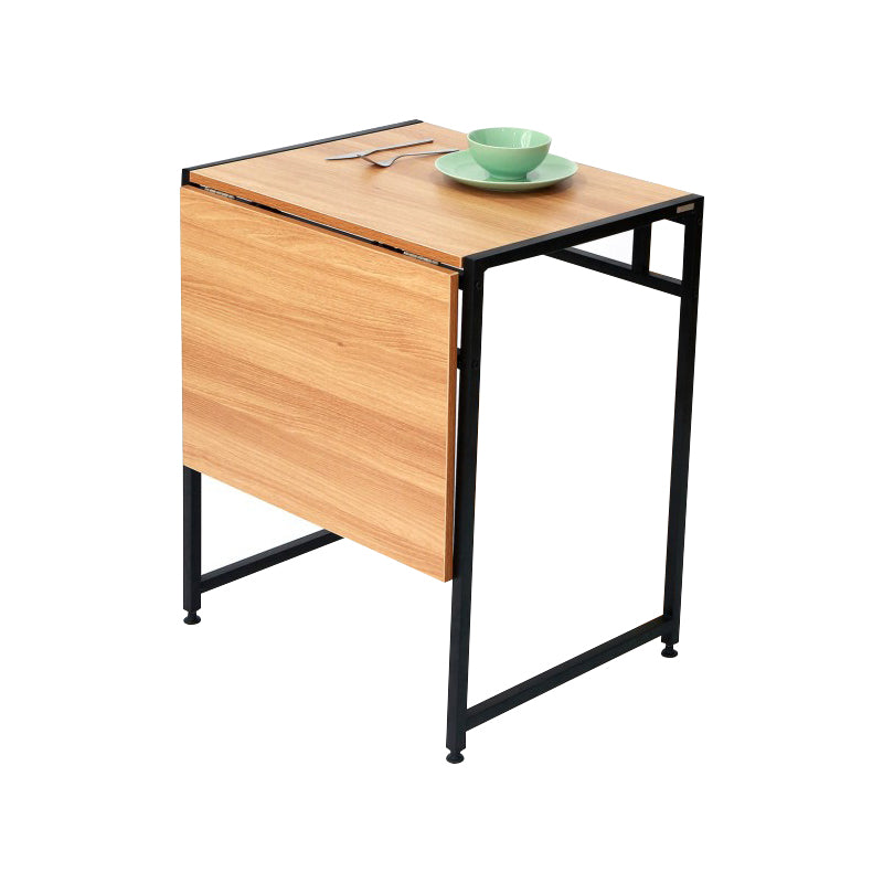 Modern Foldable Dinette Set 1/2/3 Pieces Rectangle Engineered Wood Dining Table Set