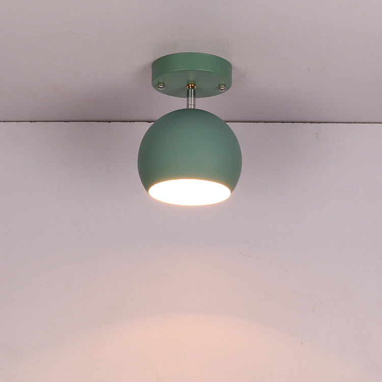 Zeitgenössische Spülleuchten Eisenschalen-förmige Makkaron-Flush-Halterunglampe