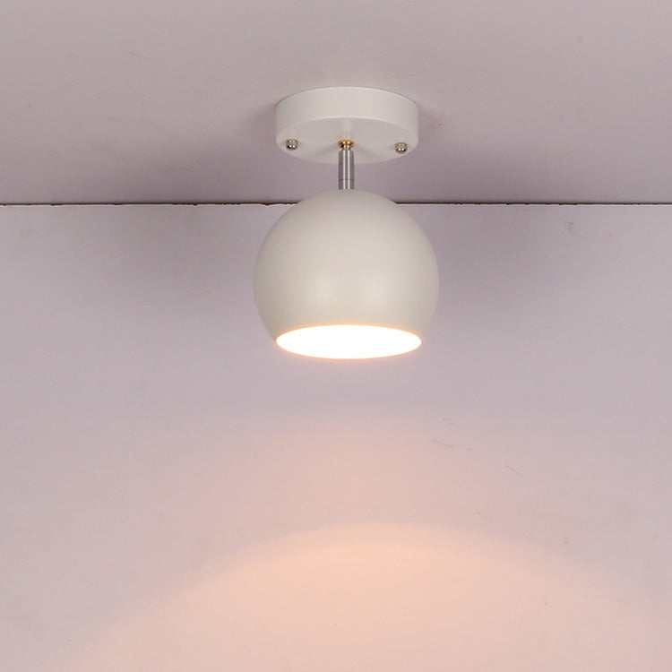 Zeitgenössische Spülleuchten Eisenschalen-förmige Makkaron-Flush-Halterunglampe