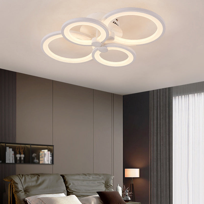 Luz de techo de estilo moderno Simplicidad Flush Mount Lighture para sala de estar