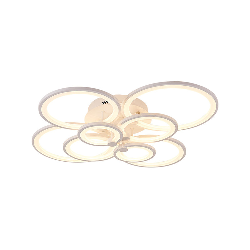 Luz de techo de estilo moderno Simplicidad Flush Mount Lighture para sala de estar