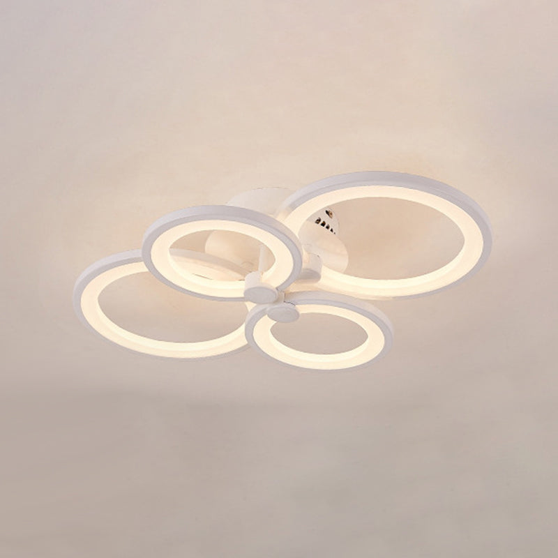 Luz de techo de estilo moderno Simplicidad Flush Mount Lighture para sala de estar