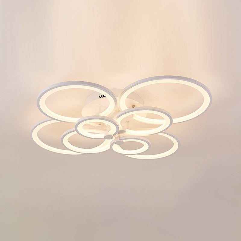 Luz de techo de estilo moderno Simplicidad Flush Mount Lighture para sala de estar