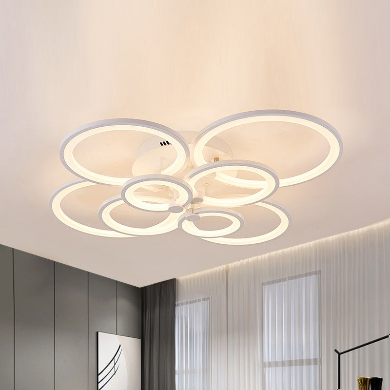 Luz de techo de estilo moderno Simplicidad Flush Mount Lighture para sala de estar