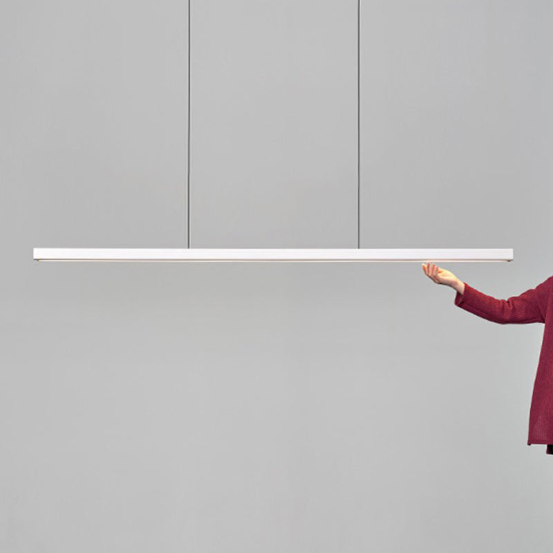 Apparecchio di illuminazione a sospensione lineare Cucina contemporanea METALLA LIGHT 1 1