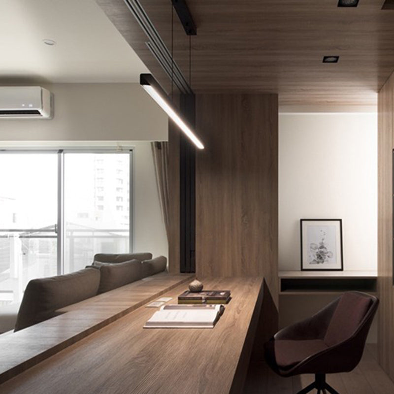 Apparecchio di illuminazione a sospensione lineare Cucina contemporanea METALLA LIGHT 1 1