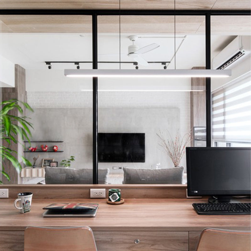 Apparecchio di illuminazione a sospensione lineare Cucina contemporanea METALLA LIGHT 1 1