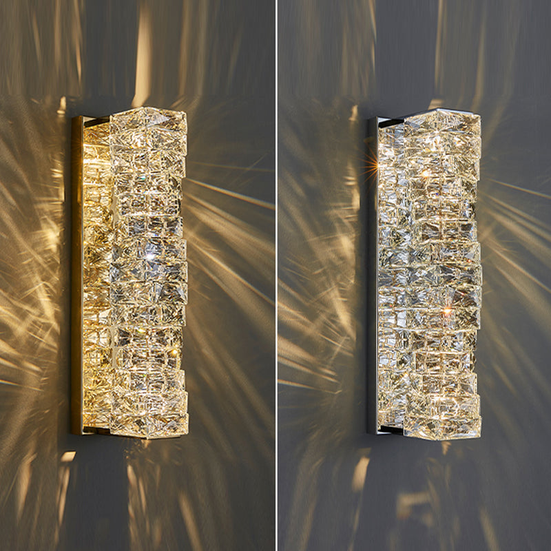 Sombra única de la pared de cristal de sombra estilo moderno de 1 luz de montaje de pared lámpara