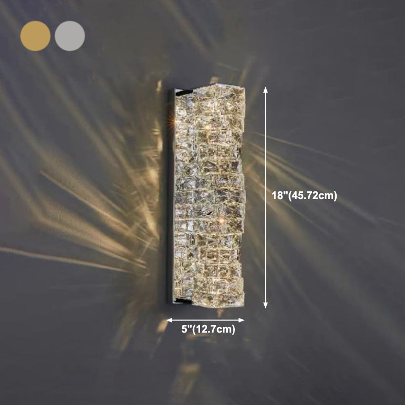 Sombra única de la pared de cristal de sombra estilo moderno de 1 luz de montaje de pared lámpara