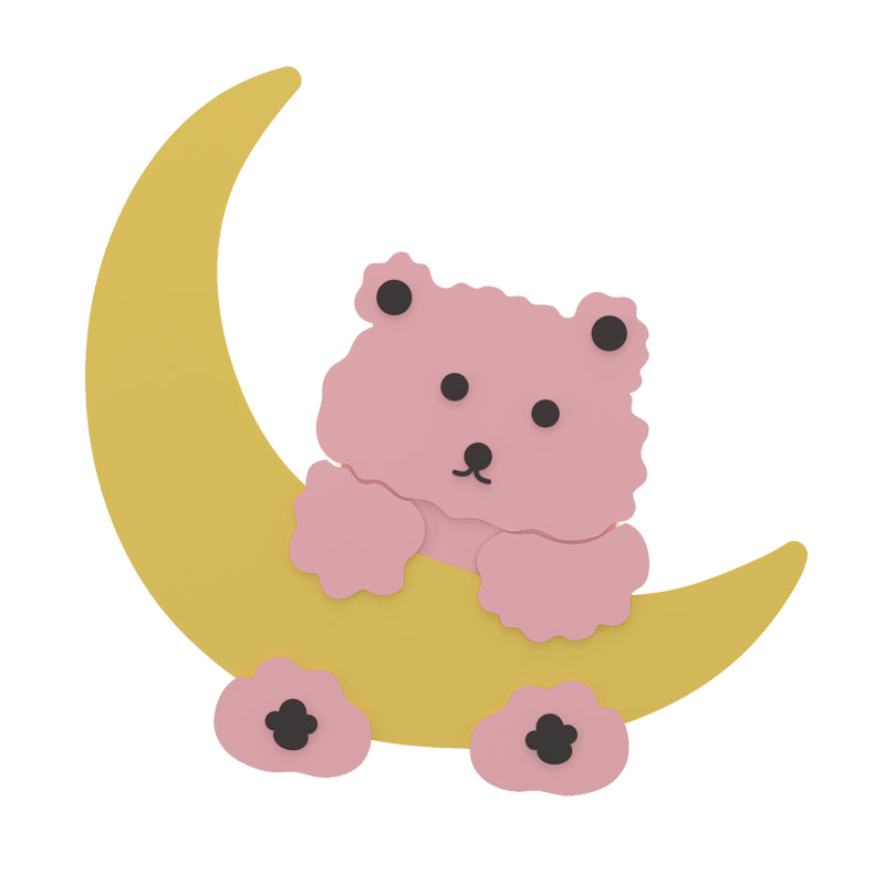 Creative Animals Wall Light Modern Colorful LED Wall Light Fixture for Bedroom