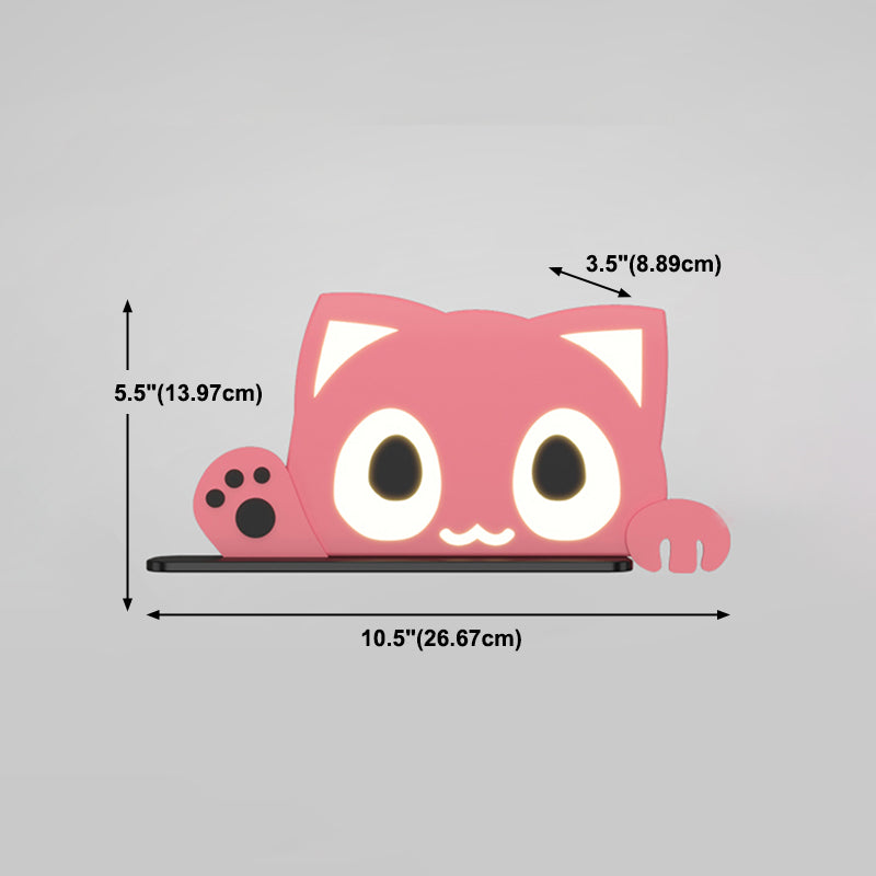 Creative Animals Wall Light Modern Colorful LED Wall Light Fixture for Bedroom