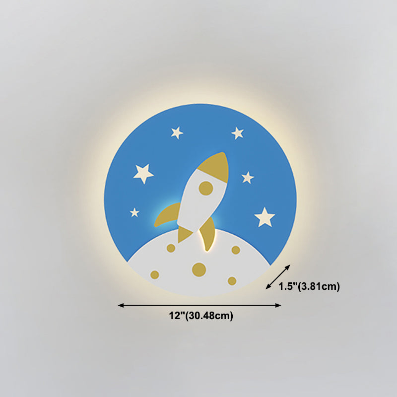 Creative Animals Wall Light Modern Colorful LED Wall Light Fixture for Bedroom