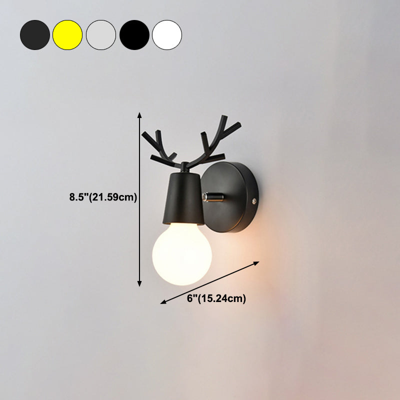 Wall Sconce Lighting Modern Style Metal Wall Mounted Light for Bedroom