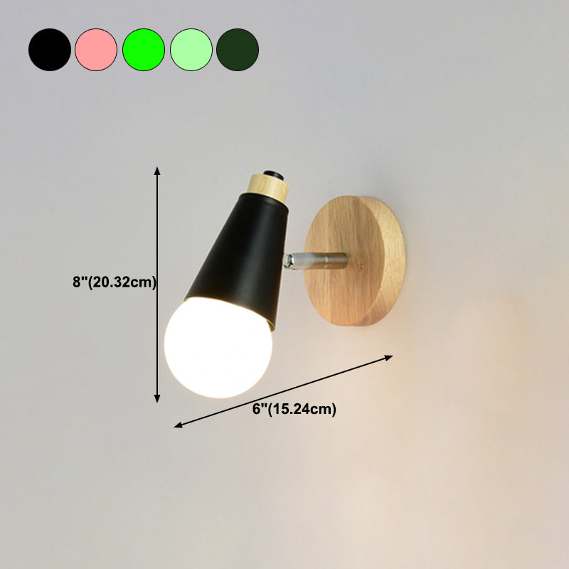 Wall Sconce Lighting Modern Style Metal Wall Mounted Light for Bedroom
