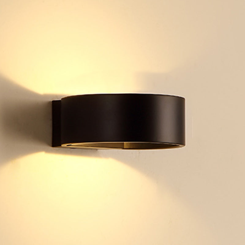 Luz de la plataforma geométrica de estilo moderno de muro de metal LED LED LITING