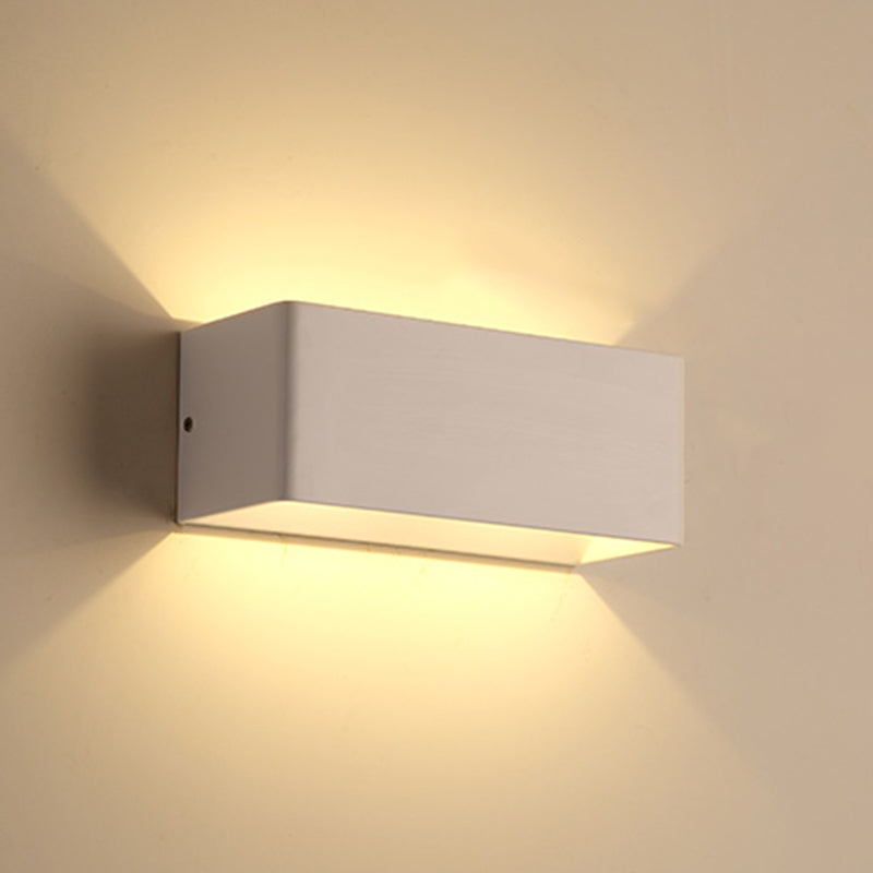 Luz de la plataforma geométrica de estilo moderno de muro de metal LED LED LITING