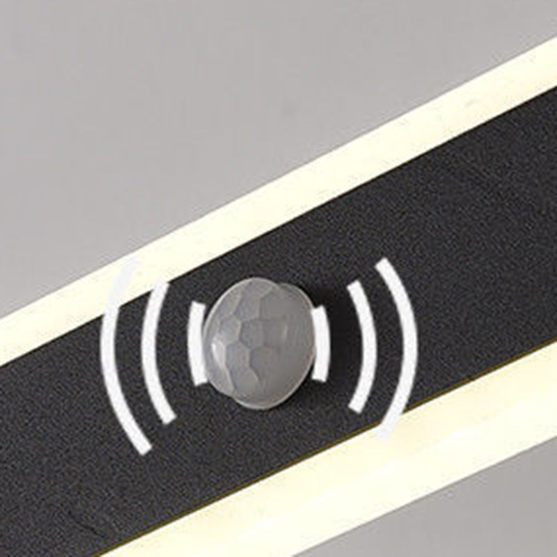 Modern Style Rectangular Vanity Wall Lights Metal 1 Light Vanity Mirror Lights