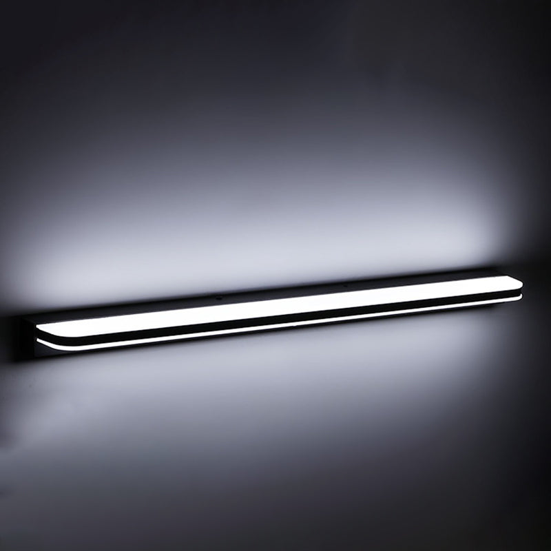 Modern Style Rectangle Vanity Wall Lights Metal 1 Light Vanity Mirror Lights