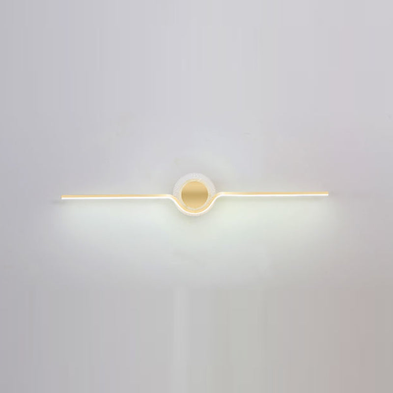 Éclairage mural en métal Simplicité Style LED Mur Moup Light