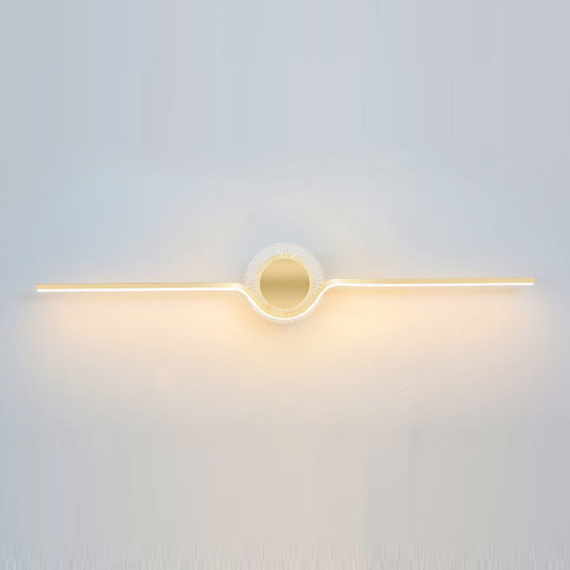 Éclairage mural en métal Simplicité Style LED Mur Moup Light