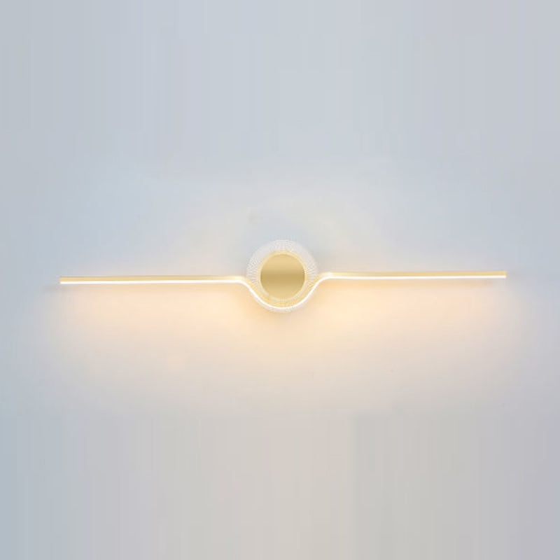 Éclairage mural en métal Simplicité Style LED Mur Moup Light