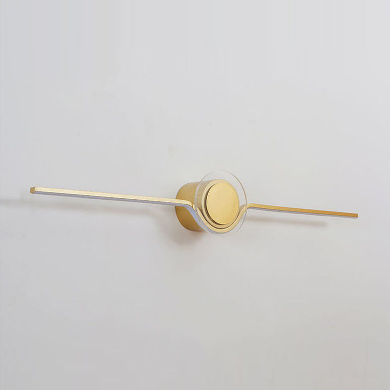 Éclairage mural en métal Simplicité Style LED Mur Moup Light